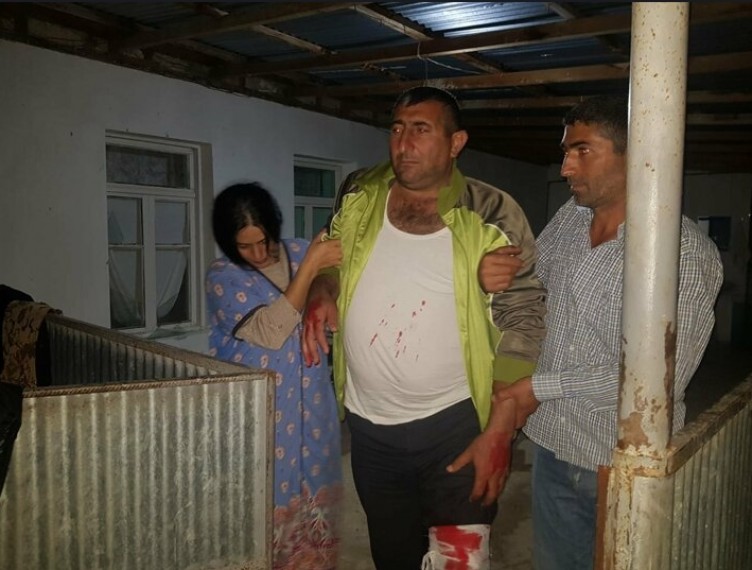 Ermenistan tarafından saldırıya uğrayan Azerbaycanlı vatandaşlara ait ilk kareler yayınlandı