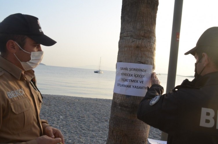 Bodrum'da sahillerde piknik yapmak yasaklandı