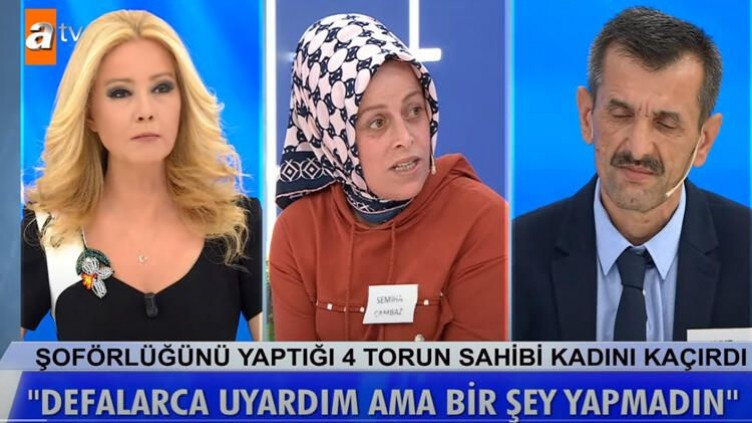 Müge Anlı'da stüdyo fena karıştı! 'Kocanı ben kaçırdım'