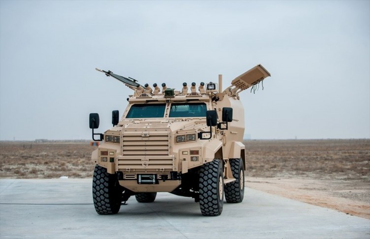 Türk zırhlısı Ejder Yalçın 4x4 havan atacak