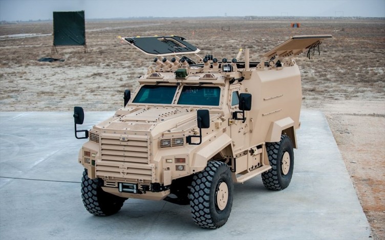 Türk zırhlısı Ejder Yalçın 4x4 havan atacak