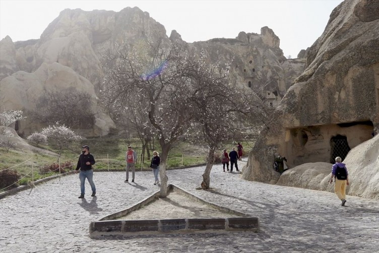 Kapadokya yılın ilk çeyreğinde yaklaşık 200 bin turist ağırladı