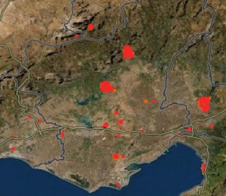 NASA Türkiye'deki orman yangınlarını görüntüledi