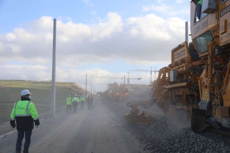İstanbul-Edirne arası 1.5 saate inecek! İlk etabın yarısı tamamlandı