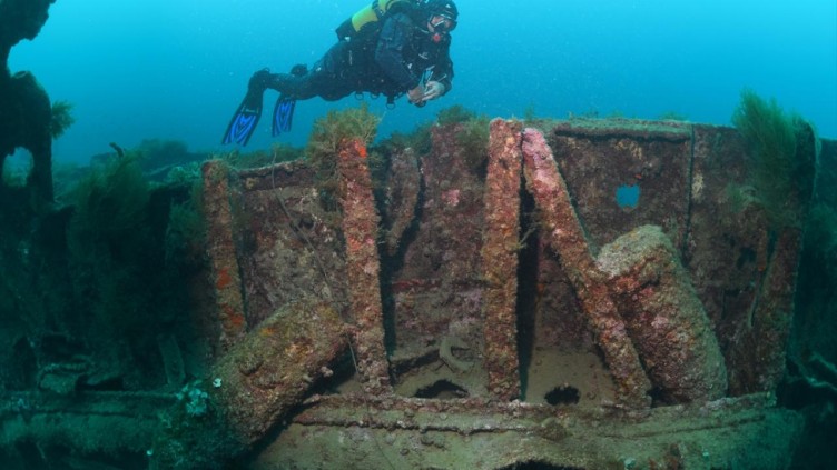 Çanakkale Savaşları'ndan kalma 108 yıllık batık gemiler görüntülendi