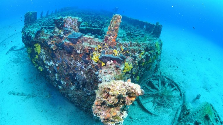 Çanakkale Savaşları'ndan kalma 108 yıllık batık gemiler görüntülendi