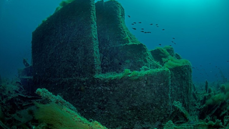 Çanakkale Savaşları'ndan kalma 108 yıllık batık gemiler görüntülendi