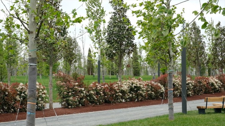 Atatürk Havalimanı Millet Bahçesi inşaatı devam ediyor