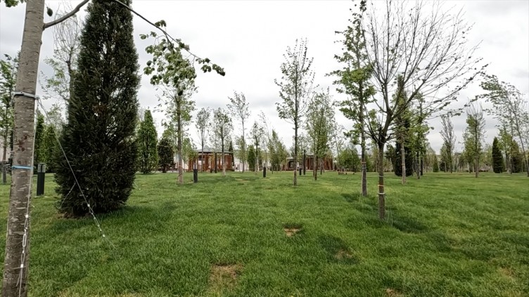 Atatürk Havalimanı Millet Bahçesi inşaatı devam ediyor