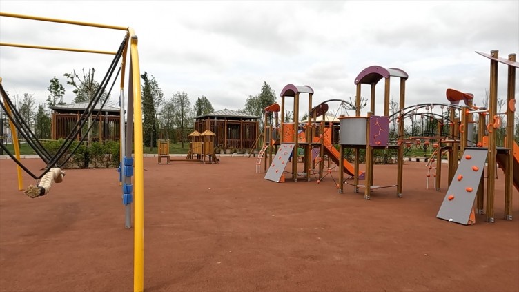 Atatürk Havalimanı Millet Bahçesi inşaatı devam ediyor