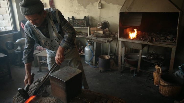 Kahramanmaraş'ın kurban bıçakları bayrama hazır