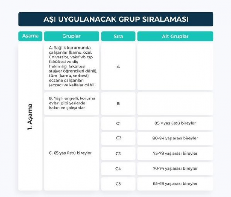 Koronavirüs aşı randevusu nasıl alınır? 65 yaş ve üstü ...