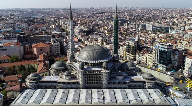 Taksim Camii neredeyse hazır!