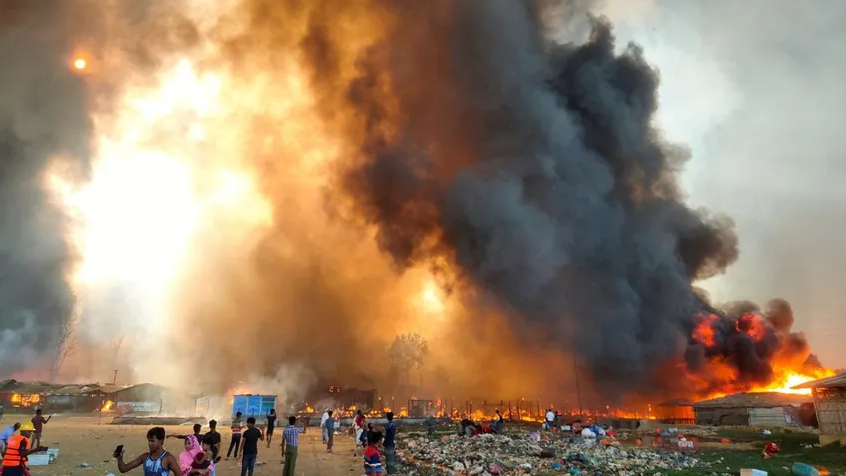 Cox Bazar'daki mülteci kampında çıkan yangında bilanço ağırlaşıyor - Dünya  Haberleri