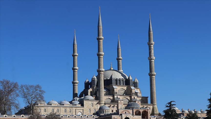 Mimar Sinan'ın ustalık eseri Selimiye geçen yıl 2 milyona yakın ziyaretçiyi ağırladı