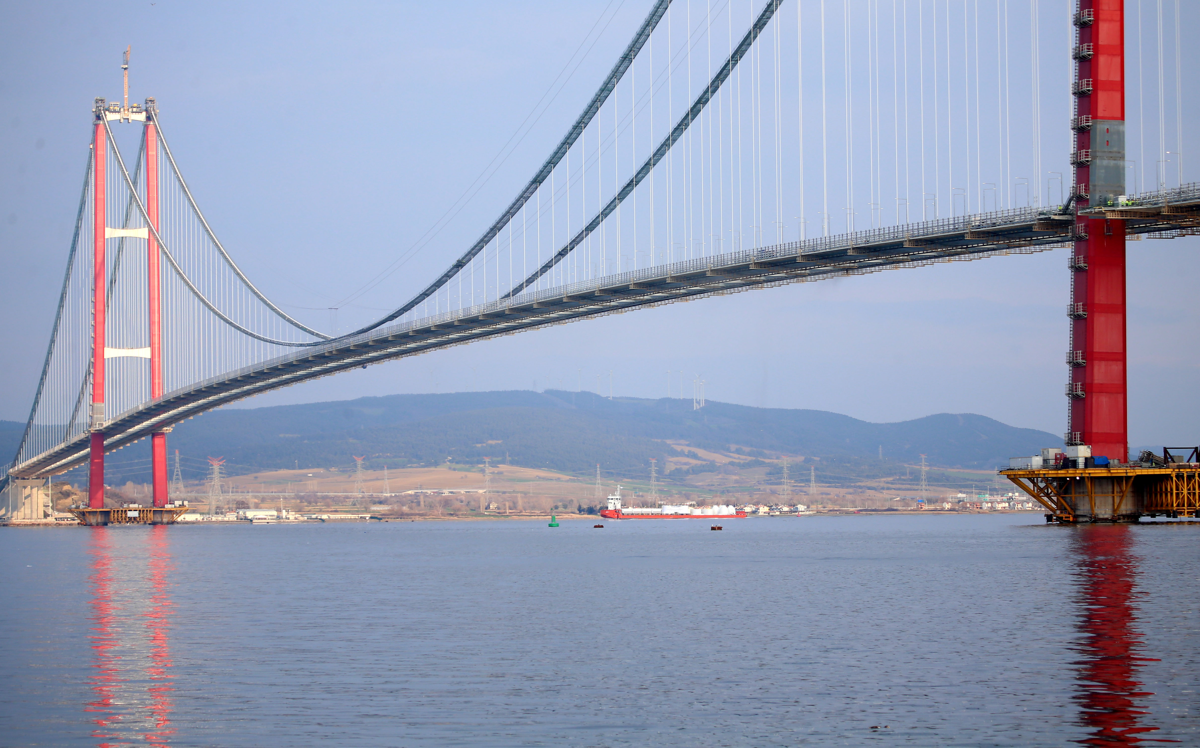 1915 Çanakkale Köprüsü’nün tarihi figürlerinin sevkiyatı tamamlandı! Her biri 75 ton ağırlığında