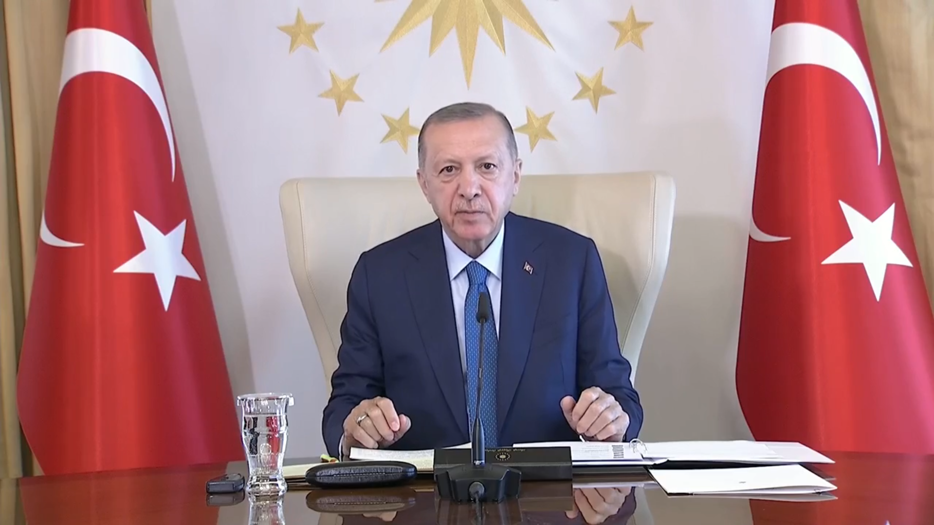 Cumhurbaşkanı Erdoğan’dan Büyük Ekonomiler Forumu’na önemli mesajlar