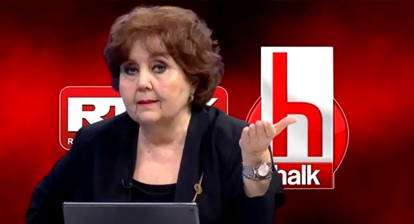 Halk TV'de terör propagandası! Ayşenur Arslan kovuldu