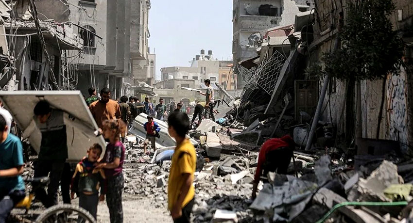 Gazze'de can kaybı 34 bin 183'e yükseldi