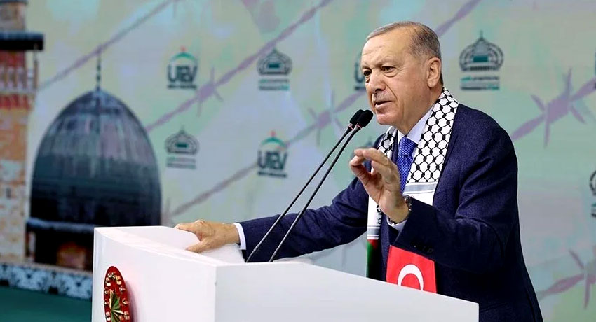 Erdoğan: Kalbime zincir vuramazsınız, sizin tehditlerinize boyun eğmeyiz
