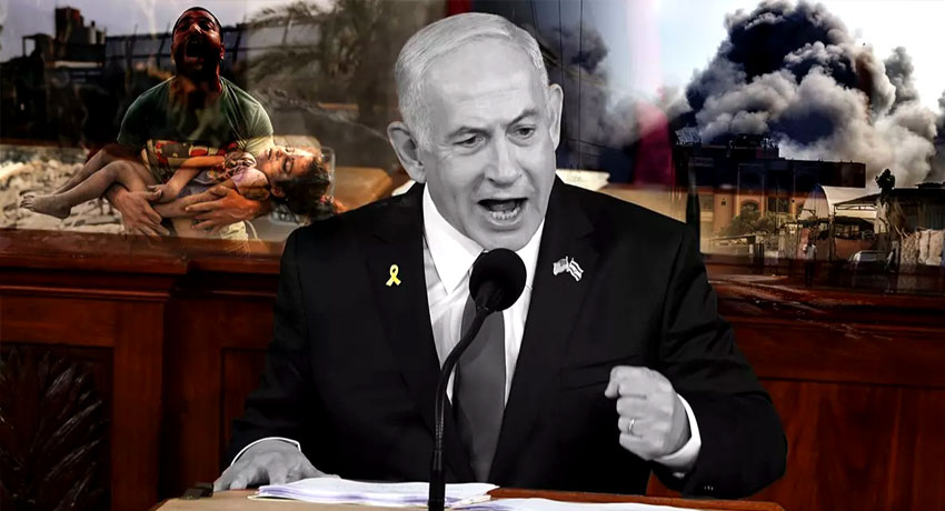 İddiaları birer birer çökertildi... İşte Netanyahu'nun ayakta alkışlanan yalanları