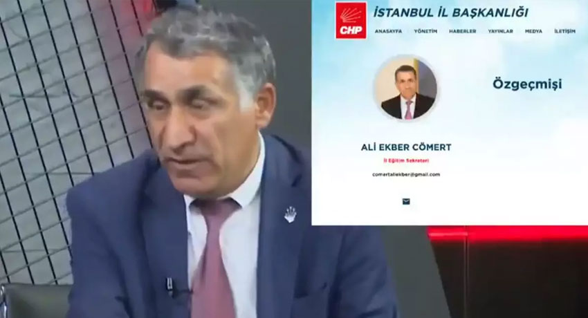 CHP'li isim PKK'nın kanalına çıktı