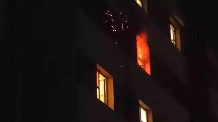 Bursa'da öğrenci yurdundaki yangın söndürüldü