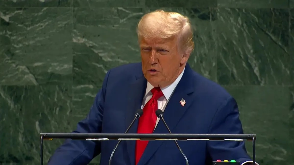 Trump'tan BM'ye sert tepki: Prompter bile çalışmıyor