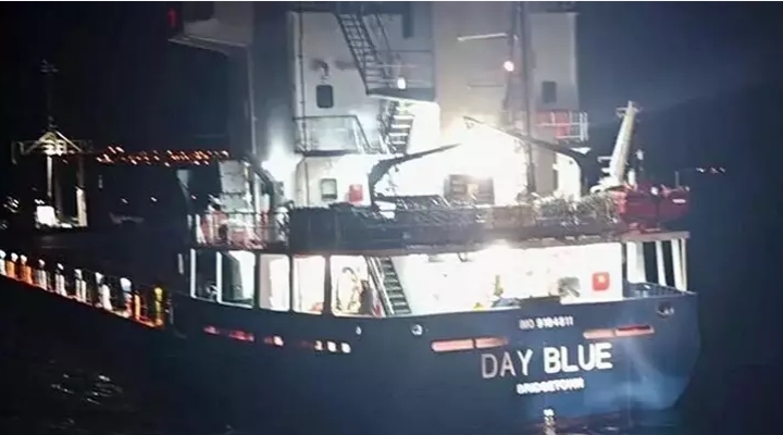 Çanakkale Boğazı'nda gemi arızası