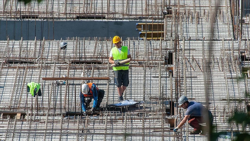 İnşaat sektöründe çalışan sayısı tüm zamanların zirvesinde
