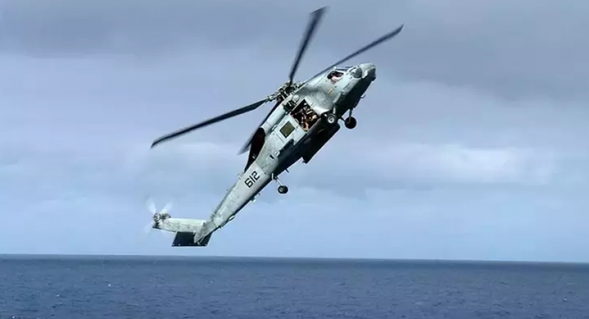 ABD helikopteri ve savaş uçağı Güney Çin Denizi’nde düştü