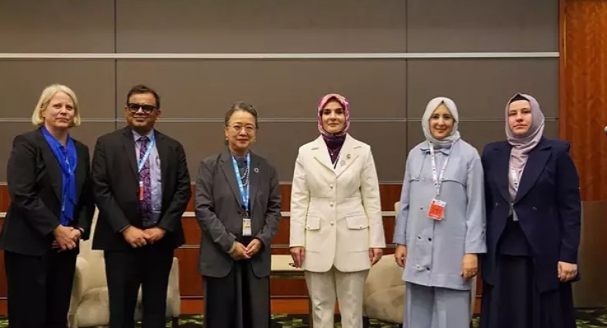 Bakan Göktaş, 2’nci Dünya Sosyal Kalkınma Zirvesi kapsamında ikili görüşmelerde bulundu