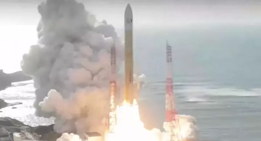 Japonya, yeni insansız kargo uzay aracını fırlattı