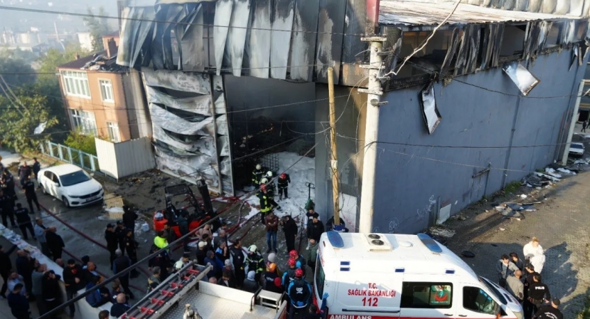 Kocaeli'de yangın soruşturması: 7 kişi açığa alındı