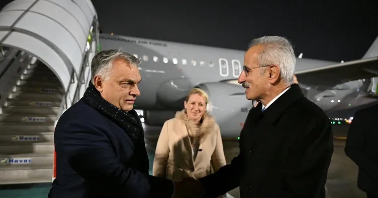 Macaristan Başbakanı Orban Türkiye'ye geldi