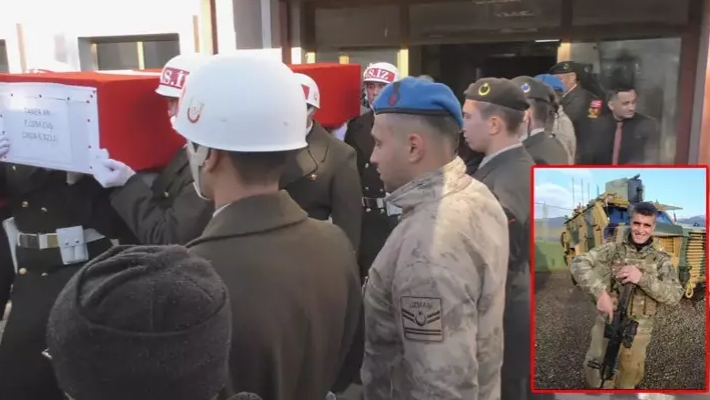 Irak’ta rahatsızlanıp hayatını kaybeden uzman çavuş, Bingöl’de toprağa verildi