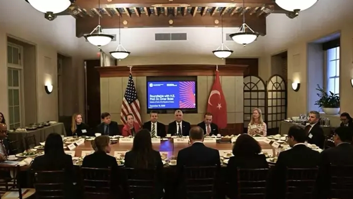 Bakan Bolat: ABD Ticaret Odası ile oldukça verimli bir toplantı gerçekleştirdik