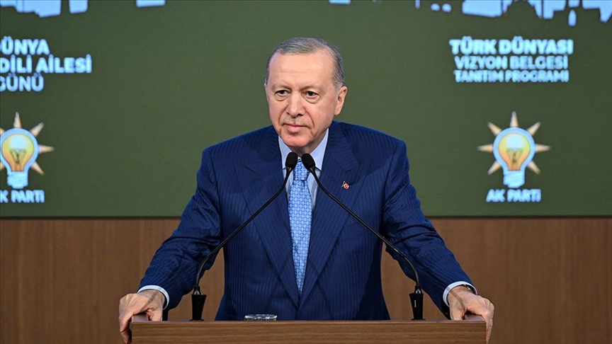 Cumhurbaşkanı Erdoğan: Türk Dünyası Vizyon Belgesi, gelecek yüzyılın inşasında önemli rehber niteliğindedir