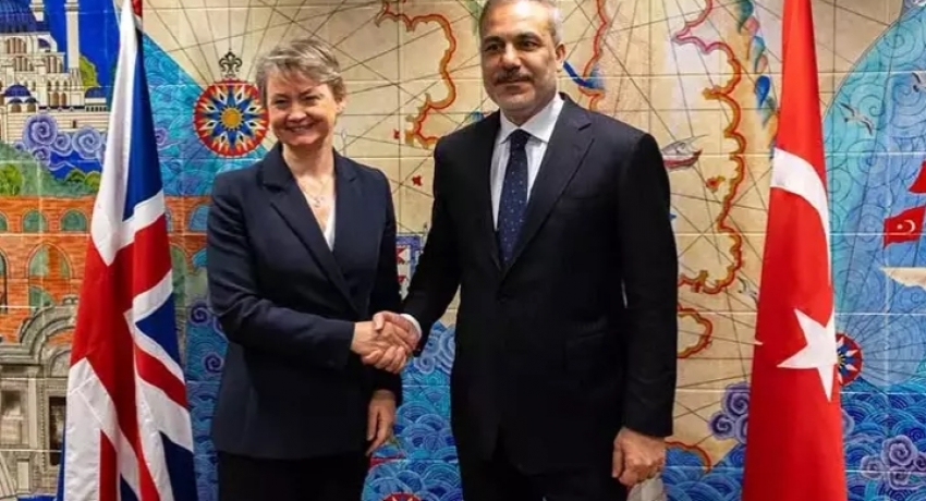 Bakan Fidan, Birleşik Krallık Dışişleri Bakanı Cooper ile görüştü