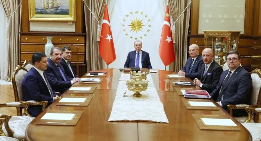 Cumhurbaşkanı Erdoğan, Ankara’nın ekonomi aktörlerini Külliye’de ağırladı