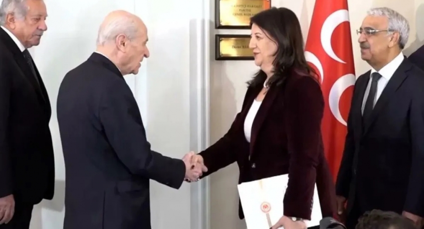 DEM Parti İmralı heyeti, Devlet Bahçeli ile görüştü