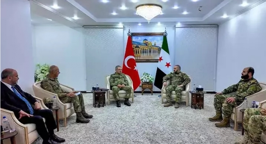 Kara Kuvvetleri Komutanı Orgeneral Tokel, Suriye’de temaslarda bulundu
