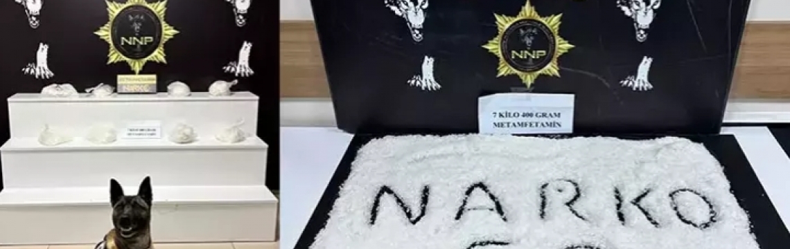 Nevşehir'de 7,4 kilo metamfetaminle yakalanan şüpheli tutuklandı