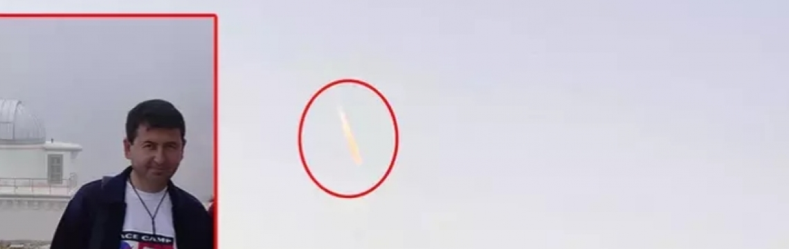 Prof. Dr. Esenoğlu: Gökyüzündeki ışık ve yoğun ses, düşen kuyruklu yıldızın parçaları