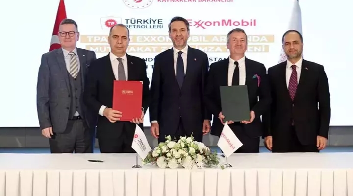 Türkiye Petrolleri ile ExxonMobil arasında mutabakat zaptı