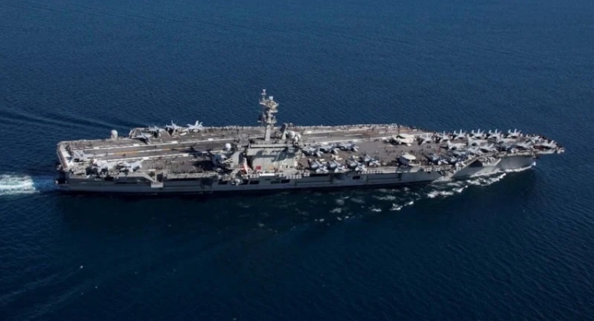 ABD'nin USS Abraham Lincoln uçak gemisi İran açıklarına ulaştı