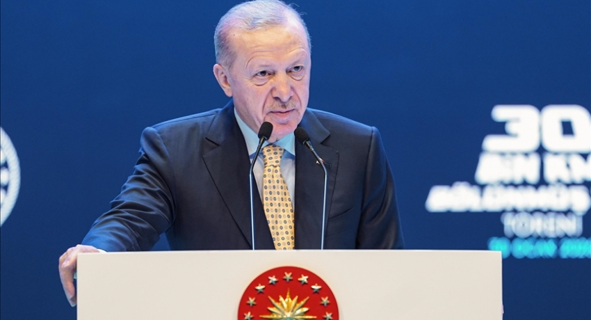 Cumhurbaşkanı Erdoğan: 23 yılda bölünmüş yol uzunluğumuzu 30 bin 49 kilometreye çıkardık