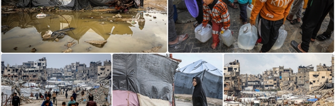 İsrail’in hayatı ve altyapıyı felç ettiği Gazze Şeridi'nin yüzde 85’i susuz