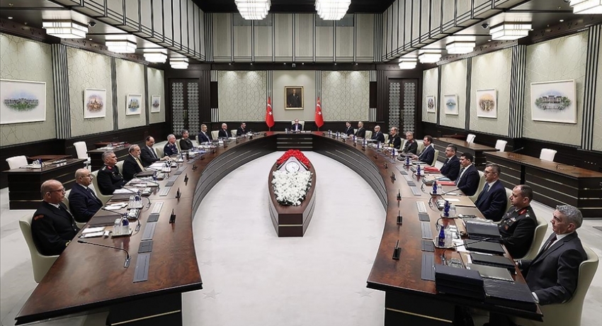 MGK sonrası 9 maddelik bildiri!