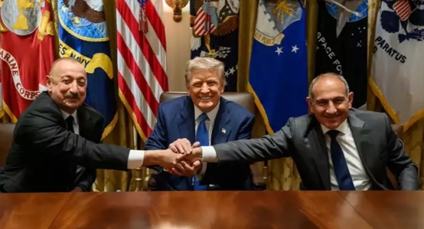Trump'tan Aliyev ve Paşinyan'a teşekkür